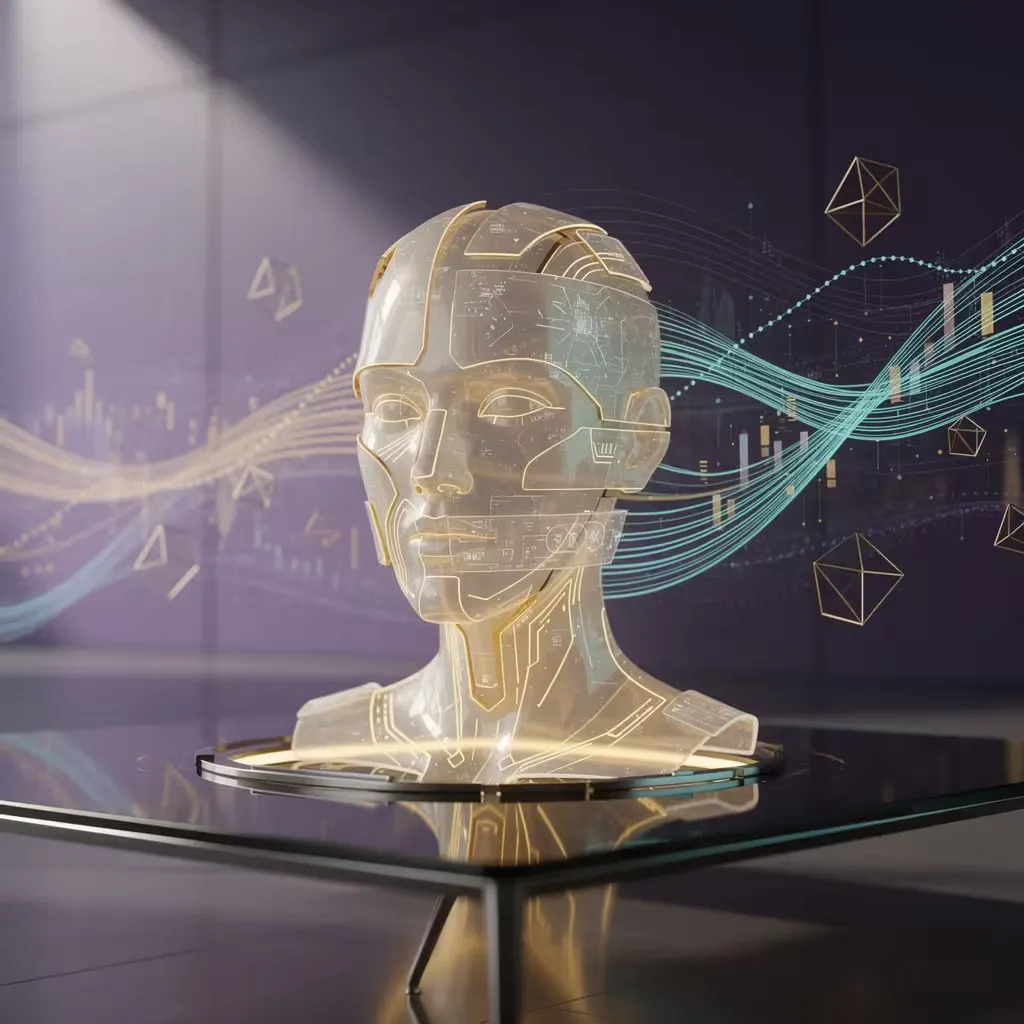 An AI chatbot answering a customer question on a company website